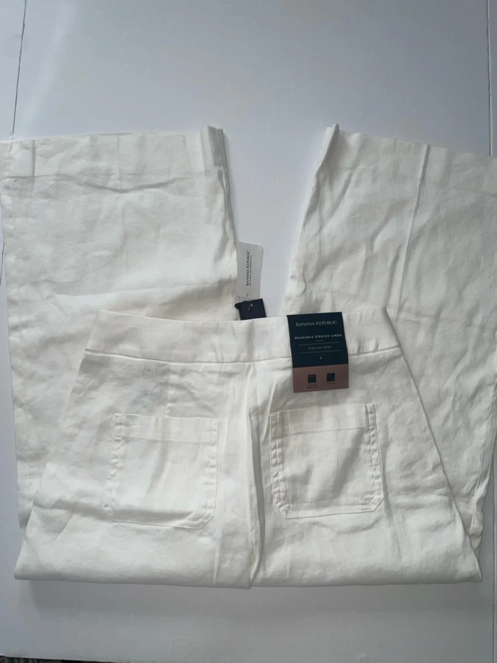 NWT Banana Republic Linen Blend Pants | 4